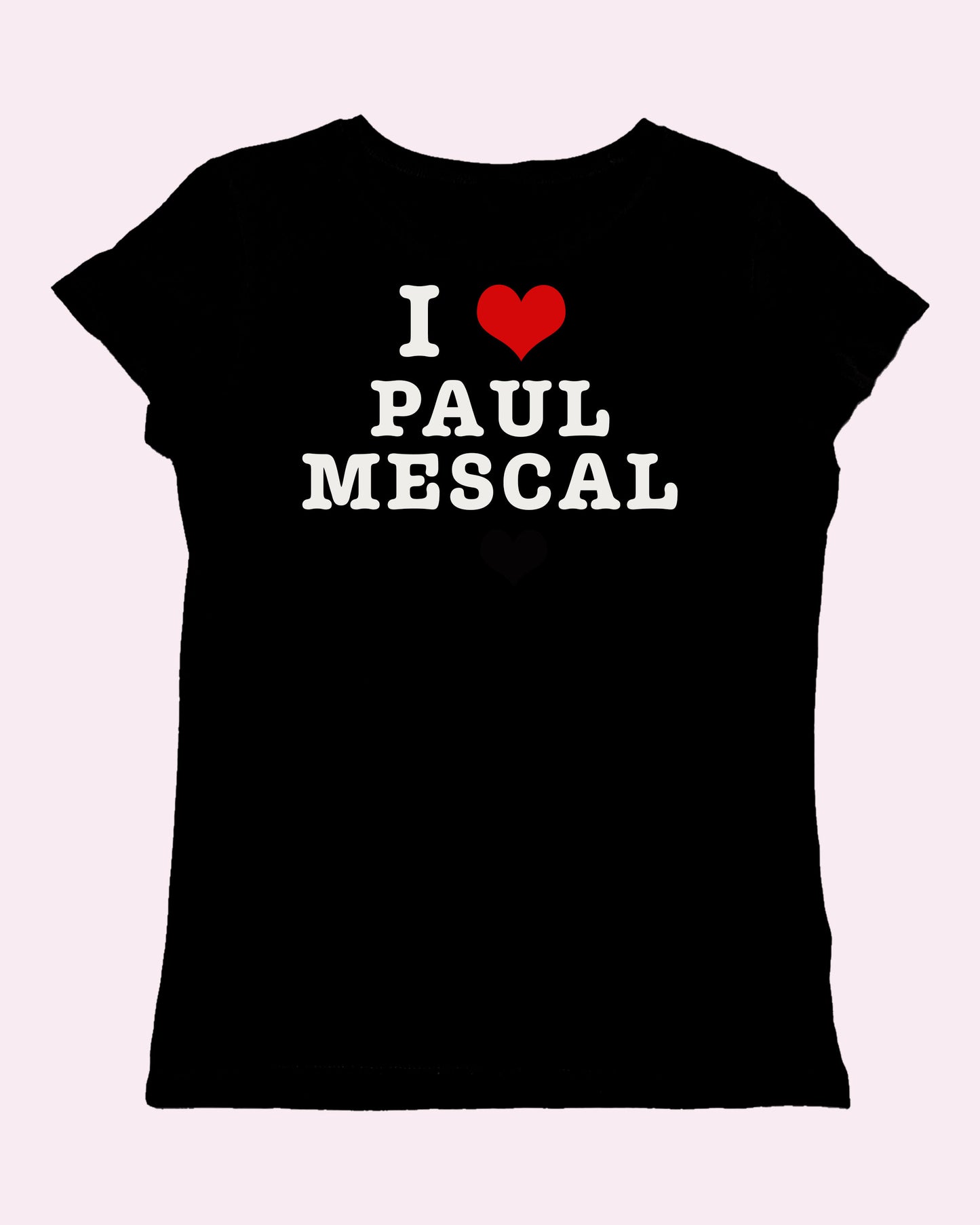 I Heart Paul Mescal Fitted Baby Tee