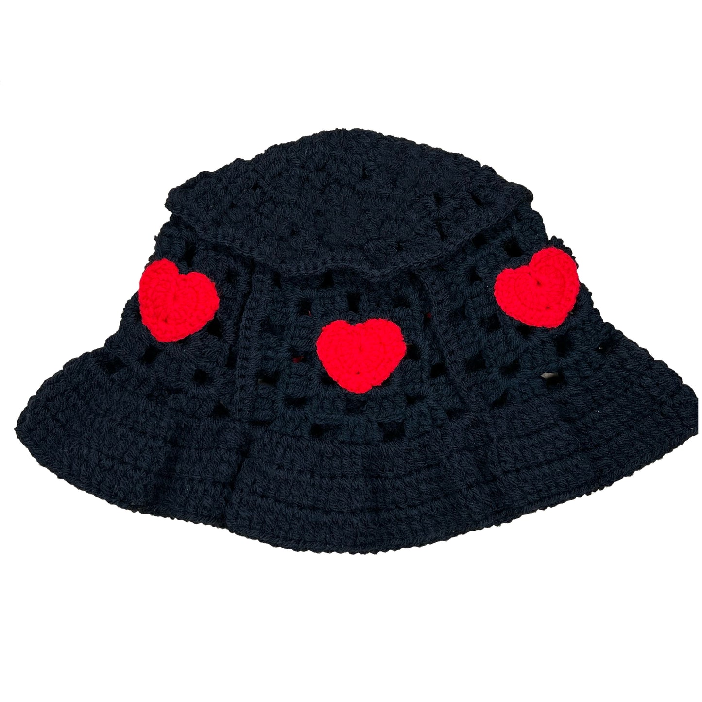 Black Heart Hat