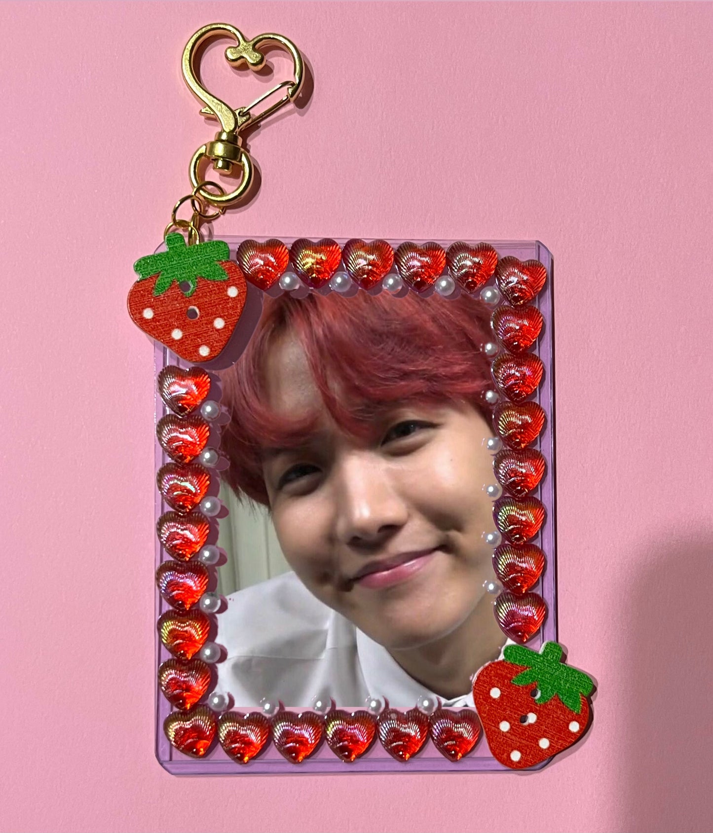 Berry Berry Strawberry Hobi Keychain