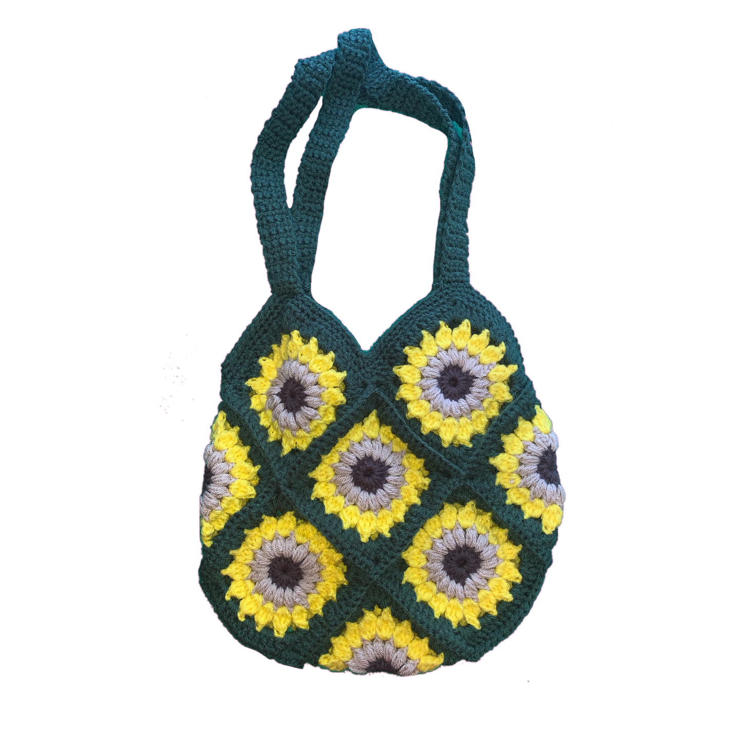 Round Sunflower Bag