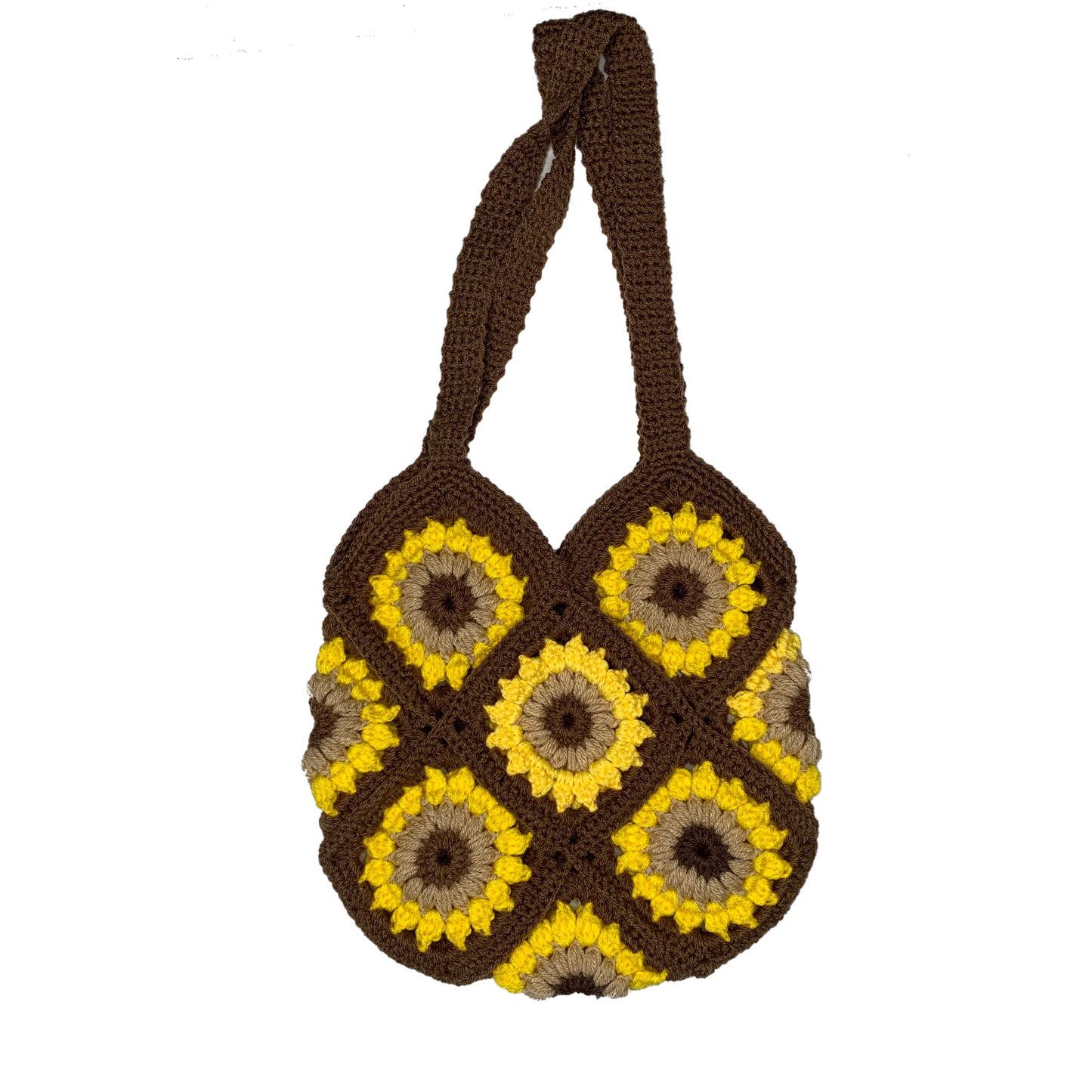 Round Sunflower Bag